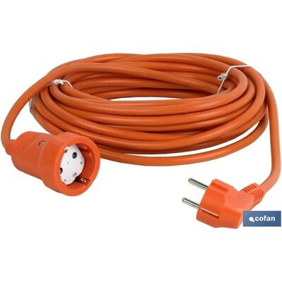 Extensor bipolar naranja exterior Cofan - IP 44 Extensor bipolar naranja exterior Cofan - IP 44