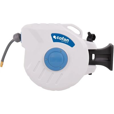 Cofan automatische luchtslangwikkelaar - 15m, ø9,5mm, 24bar Cofan automatische luchtslangwikkelaar - 15m, ø9,5mm, 24bar
