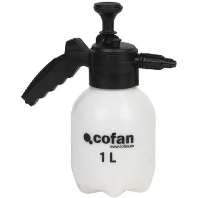 COFAN Precedente Atomizzatore a Pressione - Spruzzatore - Nero e bianco - 1 litro COFAN Precedente Atomizzatore a Pressione - Spruzzatore - Nero e bianco - 1 litro