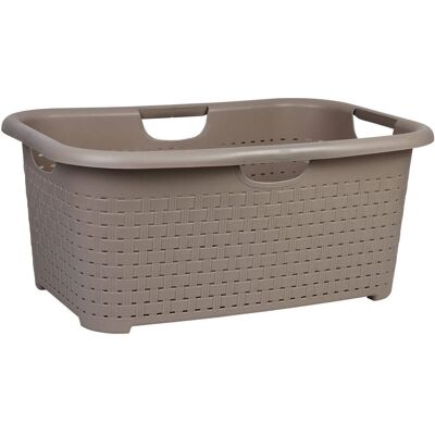 Kosz na Przechowywanie Cofan Marseille - 59x38x26 cm - Biały Kosz na Przechowywanie Cofan Marseille - 59x38x26 cm - Biały