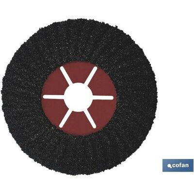 Cofan - Disco abrasivo semiflexible Ø125 G-16 - Accesorio para herramientas eléctricas Cofan - Disco abrasivo semiflexible Ø125 G-16 - Accesorio para herramientas eléctricas