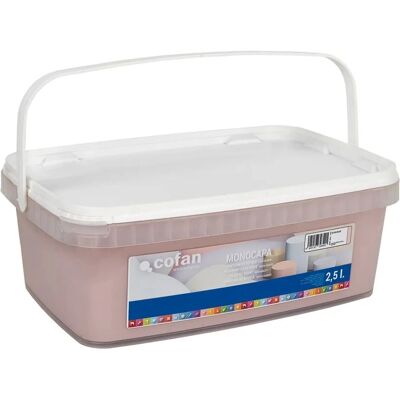 Pintura Interior Rosa Nude Cofan - Capa Única, 2,5L - Pintura Pintura Interior Rosa Nude Cofan - Capa Única, 2,5L - Pintura