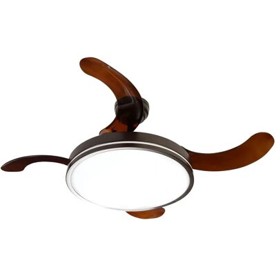 COFAN Ventilateur de plafond - 4 pales, 6 vitesses, lumière LED COFAN Ventilateur de plafond - 4 pales, 6 vitesses, lumière LED