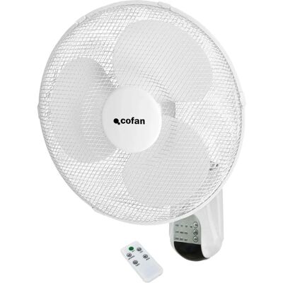 Ventilatore da Parete COFAN con Timer e Telecomando - 50W Ventilatore da Parete COFAN con Timer e Telecomando - 50W