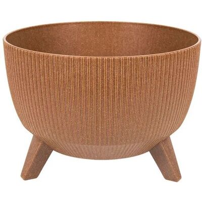 COFAN - Maceta con patas - WPC - Ø332 x 185 mm - 12,4 L COFAN - Maceta con patas - WPC - Ø332 x 185 mm - 12,4 L