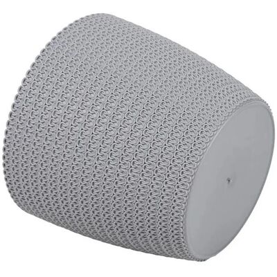 Maceta Trenzada Gris Claro - Macetero Maceta Trenzada Gris Claro - Macetero