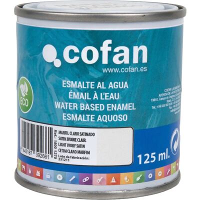 Cofan Smalto Ecologico ad Acqua - Vari Colori - 125/750ml - Interno/Esterno Cofan Smalto Ecologico ad Acqua - Vari Colori - 125/750ml - Interno/Esterno