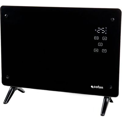 COFAN Convector de Panel de Vidrio - 1500W Calefactor Radiante COFAN Convector de Panel de Vidrio - 1500W Calefactor Radiante