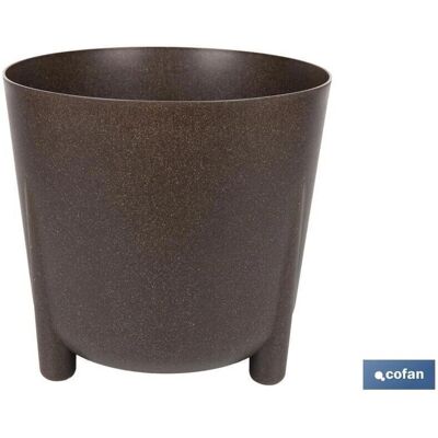 COFAN - Pot avec pieds - 34.1 x 32 cm - Planter - Publicité COFAN - Pot avec pieds - 34.1 x 32 cm - Planter - Publicité