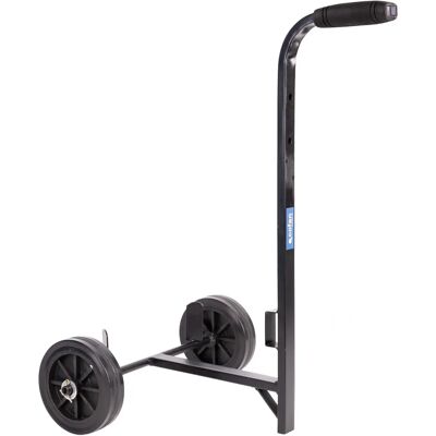 COFAN DR-30 - 30 L - roues 150 mm - chariot bidons acier verni - Publicité COFAN DR-30 - 30 L - roues 150 mm - chariot bidons acier verni - Publicité