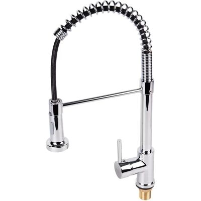 Cofan Modelo - Grifo de cocina de latón con rociador - Grifo de cocina Cofan Modelo - Grifo de cocina de latón con rociador - Grifo de cocina