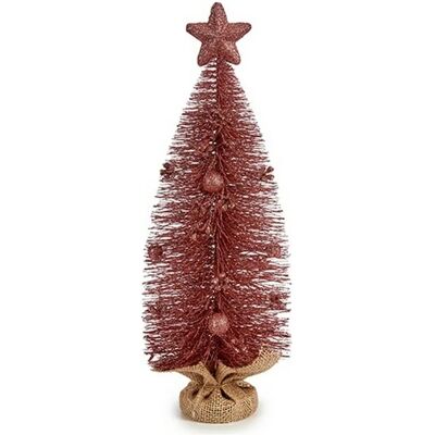 Albero di Natale Rosa Krist+ con Stella 13 x 41 x 13 cm Albero di Natale Rosa Krist+ con Stella 13 x 41 x 13 cm