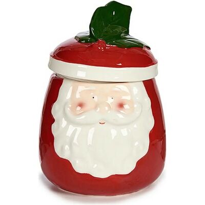 Krist+ Decoratieve Kerstfiguur Kerstman - Keramiek - Rood Krist+ Decoratieve Kerstfiguur Kerstman - Keramiek - Rood