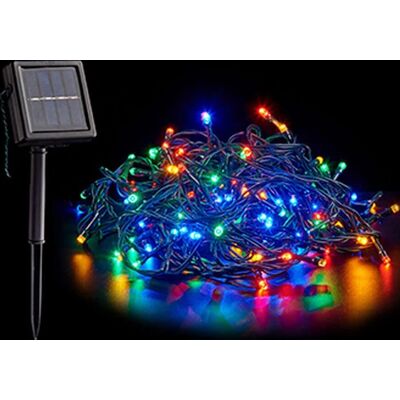 Krist+ Couronne de Lumières LED Solaires Multicolore - Guirlande LED Krist+ Couronne de Lumières LED Solaires Multicolore - Guirlande LED