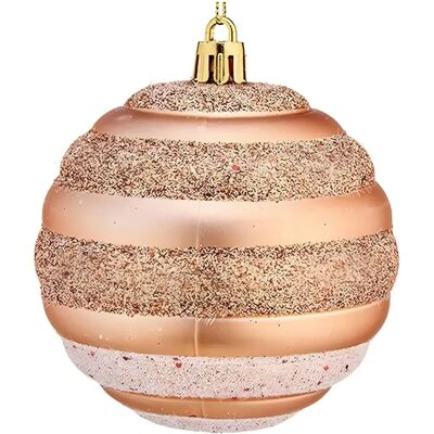 Boule de Noël Krist+ Cuivre Ø 8 cm 6 Unités Boule de Noël Krist+ Cuivre Ø 8 cm 6 Unités