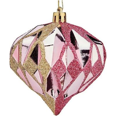 Krist+ Rosa Guld Diamant Julgranskulor - Jul Krist+ Rosa Guld Diamant Julgranskulor - Jul