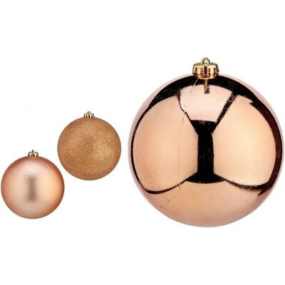 Krist+ Palline di Natale Rame Ø 15 cm - Natale Krist+ Palline di Natale Rame Ø 15 cm - Natale