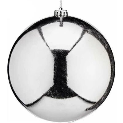 Krist+ Boule de Noël Argentée Ø 20 cm - Noël Krist+ Boule de Noël Argentée Ø 20 cm - Noël