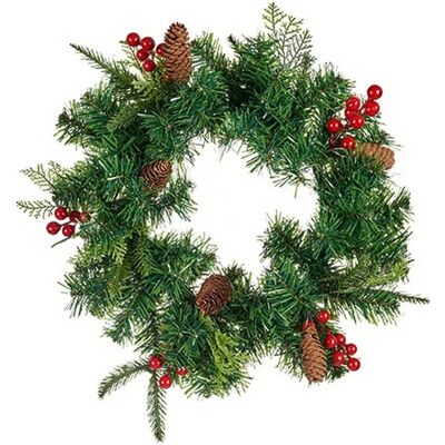 Couronne de l'Avent Krist+ - Fruits Rouges Décoration de Noël Couronne de l'Avent Krist+ - Fruits Rouges Décoration de Noël