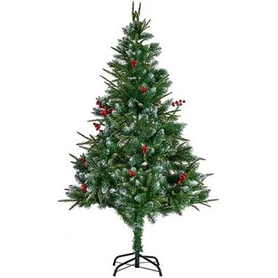 Krist+ Sapin de Noël Rouge Métal Marron Vert Plastique - Sapin de Noël Krist+ Sapin de Noël Rouge Métal Marron Vert Plastique - Sapin de Noël