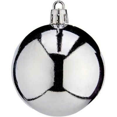 Krist+ Modèle K1912477-3 Plastique Argenté - Boules de Noël Krist+ Modèle K1912477-3 Plastique Argenté - Boules de Noël