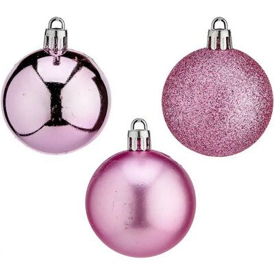 Krist+ Pink Kunststoff Weihnachtskugel - Weihnachten Krist+ Pink Kunststoff Weihnachtskugel - Weihnachten