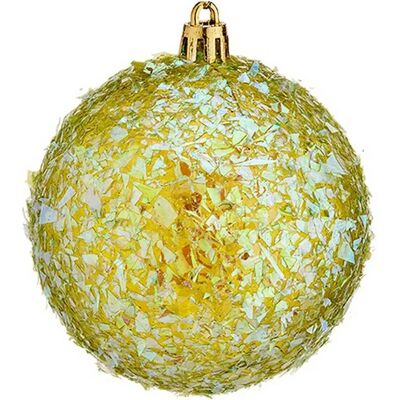 Krist+ Modèle 00990-4 Boules de Noël en Plastique Vert 8 cm - Noël - Publicité Krist+ Modèle 00990-4 Boules de Noël en Plastique Vert 8 cm - Noël - Publicité