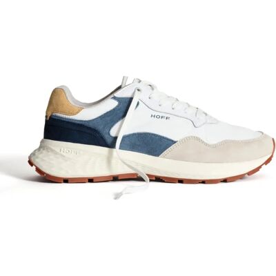 HOFF Washington II Suède Trainers - Wit/Navy - Man - Maat: 44 EU HOFF Washington II Suède Trainers - Wit/Navy - Man - Maat: 44 EU