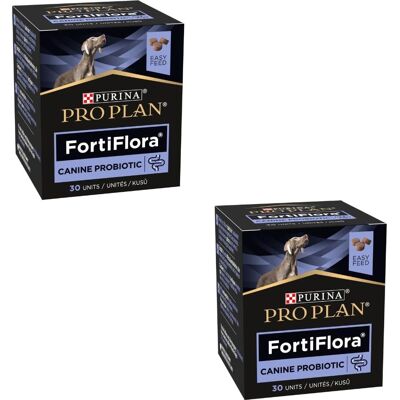 Purina Pro Plan Fortiflora Friandise Probiotique pour Chien - Soutien Digestif - Publicité Purina Pro Plan Fortiflora Friandise Probiotique pour Chien - Soutien Digestif - Publicité