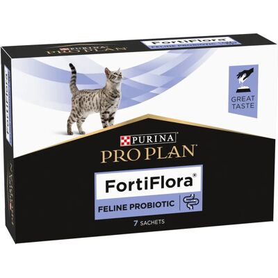 Nestlé Purina Petcare Fortiflora Gatto - Integratore Probiotico - 7 Bustine Nestlé Purina Petcare Fortiflora Gatto - Integratore Probiotico - 7 Bustine