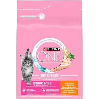 Purina One Junior Kattenvoer - 2x2,8kg Purina One Junior Kattenvoer - 2x2,8kg