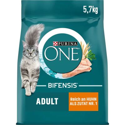 Purina ONE Fullkorns- och Kycklingmat för vuxna katter - 2 x 5,7 kg Purina ONE Fullkorns- och Kycklingmat för vuxna katter - 2 x 5,7 kg