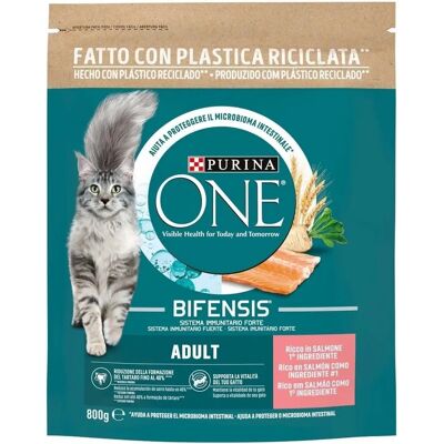 Purina One Zalm & Volkoren Kattenvoer - Droogvoer Purina One Zalm & Volkoren Kattenvoer - Droogvoer
