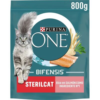 Purina One Bifensis Kattsnack Lax Vete 800g - Sterilcat Purina One Bifensis Kattsnack Lax Vete 800g - Sterilcat