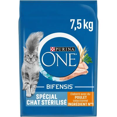 Purina ONE Kattilas Steriliserad Kyckling 7,5kg Purina ONE Kattilas Steriliserad Kyckling 7,5kg