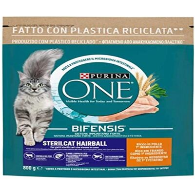 Purina One Bifensis Kattenvoeding Haarbal Controle - Droogvoer Purina One Bifensis Kattenvoeding Haarbal Controle - Droogvoer