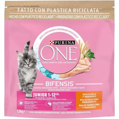 Purina One Junior Pollo y Cereal Integral para Gatos Purina One Junior Pollo y Cereal Integral para Gatos