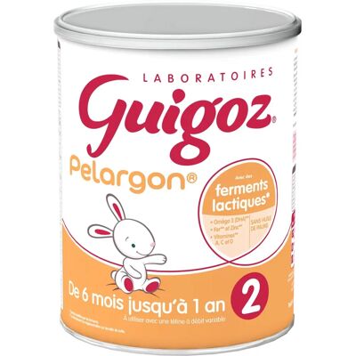 Guigoz Pelargon +6m 780g - Publicité Guigoz Pelargon +6m 780g - Publicité