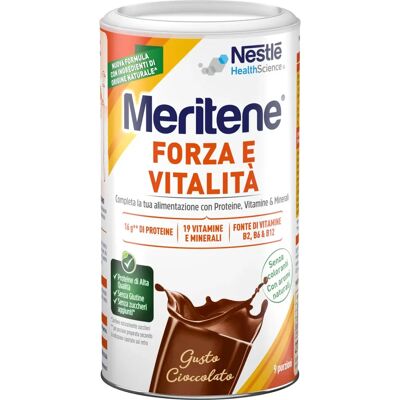 Nestlé Meritene Cioccolato 270g - Integratore Proteico Nestlé Meritene Cioccolato 270g - Integratore Proteico