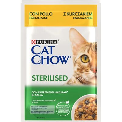 Purina Cat Chow Stérilisé - Nourriture complète pour chats - Publicité Purina Cat Chow Stérilisé - Nourriture complète pour chats - Publicité
