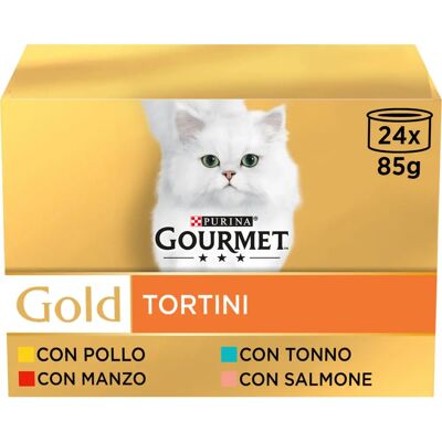 Purina Gourmet Gold Tortini Multipack - Cibo per Gatti Purina Gourmet Gold Tortini Multipack - Cibo per Gatti