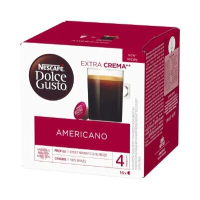 Nescafé Dolce Gusto Americano Caffè in capsula - Capsula Nescafé Dolce Gusto Americano Caffè in capsula - Capsula