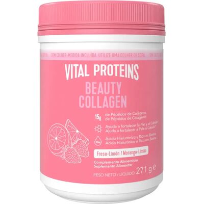 Vital Proteins Colágeno Morango-Limão - Beleza Colágeno Vital Proteins Colágeno Morango-Limão - Beleza Colágeno