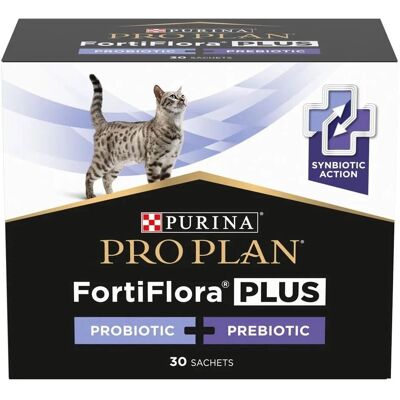 Nestlé Purina Petcare FortiFlora Gatto Plus - Integratore probiotico per gatti Nestlé Purina Petcare FortiFlora Gatto Plus - Integratore probiotico per gatti