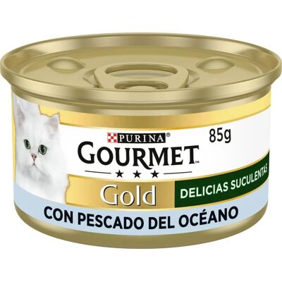 Gourmet Gold Delicias Suculentas Pescado del Océano en Salsa - Comida para gatos Gourmet Gold Delicias Suculentas Pescado del Océano en Salsa - Comida para gatos
