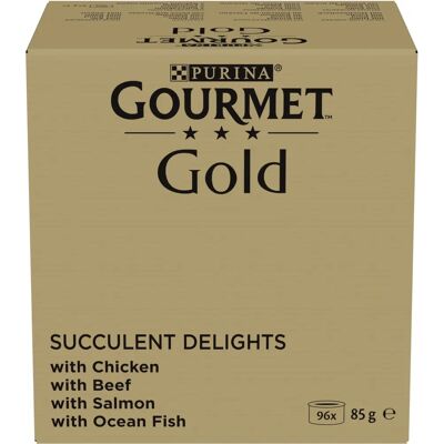 Gourmet Gold - 96x85g - Natvoer voor katten Gourmet Gold - 96x85g - Natvoer voor katten