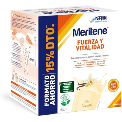 Nestlé Meritene Vanille Kraft & Vitalität Pack - Nahrungsergänzung Nestlé Meritene Vanille Kraft & Vitalität Pack - Nahrungsergänzung