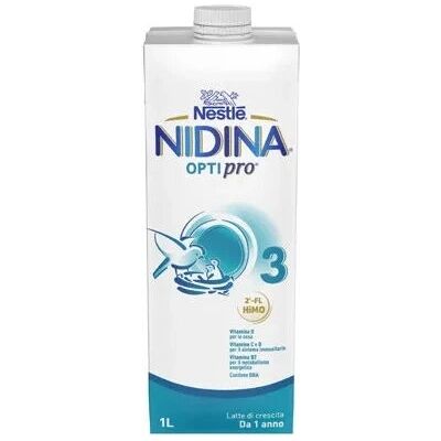 Nestlé Baby&Me Nidina Optipro 3 - Latte per bambini Nestlé Baby&Me Nidina Optipro 3 - Latte per bambini