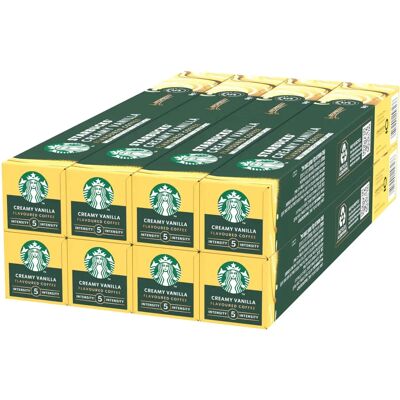 Starbucks - Creamy Vanilla Flavoured Coffee - Coffee Capsules Starbucks - Creamy Vanilla Flavoured Coffee - Coffee Capsules