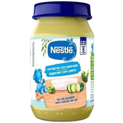 Comida para bebê Nestlé - Peixe & Legumes - 190g Comida para bebê Nestlé - Peixe & Legumes - 190g